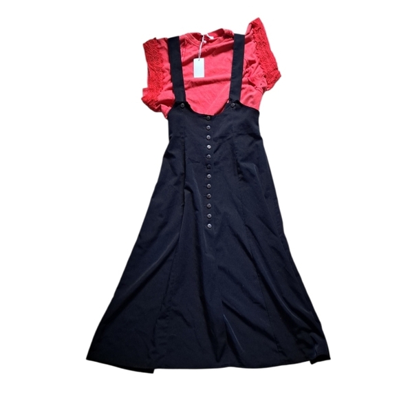 Pashu Dresses & Skirts - Black Pinafore dress 👗